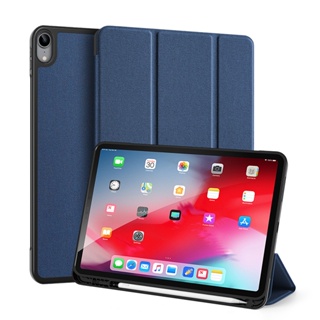 เคสหนัง PU TPU ฝาพับ กันกระแทก พร้อมช่องใส่ปากกา สําหรับ iPad Pro 11 12.9 2021 2020 Air 4 10.9