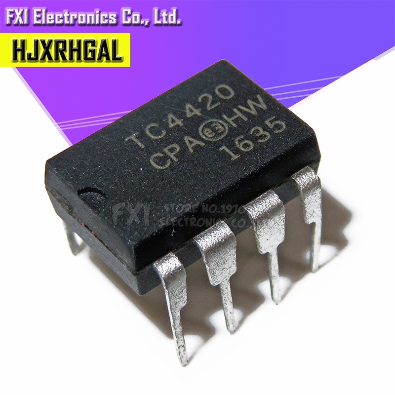 10PCS TC4420CPA DIP-8 MIC4420 TC4420 DIP TC4420EPA In-line