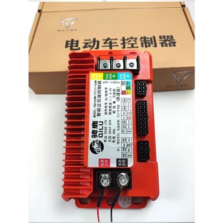 กล่องคอนโทรลมอเตอร์จักรยานไฟฟ้า มอเตอร์ไซด์ไฟฟ้า กล่องคอนโทรลมอเตอร์ Brushless QL7245 (กล่องแดง)