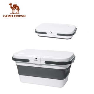 CAMEL CROWN กล่องเก็บของ แบบพับได้ สําหรับตั้งแคมป์กลางแจ้ง