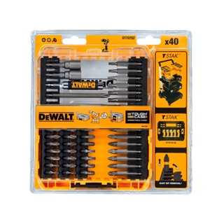 DEWALT ชุดดอกไขควง 40 ชิ้น รุ่น DT70702-QZ