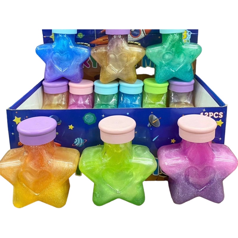 สไลม์ของเล่น คละแบบ สไลม์ยูนิคอร์น  สไลม์การ์ตูน ไม่ติดมือสีสดใส!! สไลม์ ของเล่นเด็ก สไลม์ สไลม์กากเพชร - รูปที่ 2