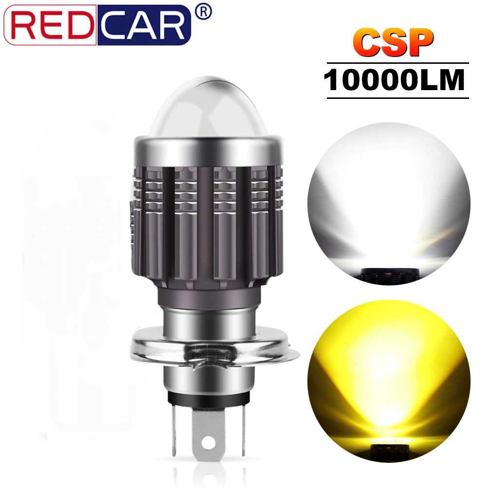 REDCAR ไฟหน้า LED มอเตอร์ไซค์ 10000LM H4 CSP 1 PCS - P15 - HBMI