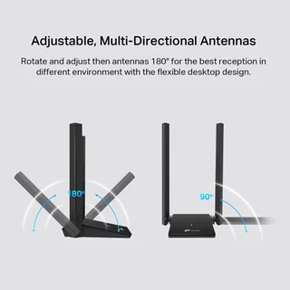 TP-LINK ARCHER-TX20U PLUS WIRELESS USB ADAPTER (ยูเอสบีไวไฟ)AX1800 DUAL BAND -LIFETIME