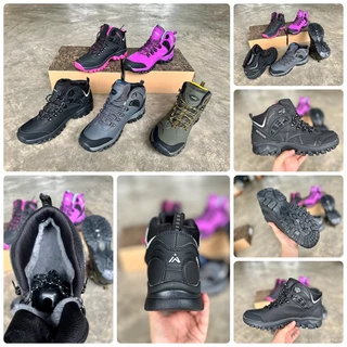 [พร้อมส่งจากไทย] Outdoor snow boots waterproof รองเท้าลุยหิมะ กันน้ำ มีบุขนข้างใน ดอกยางพื้นหนากันลื่น
