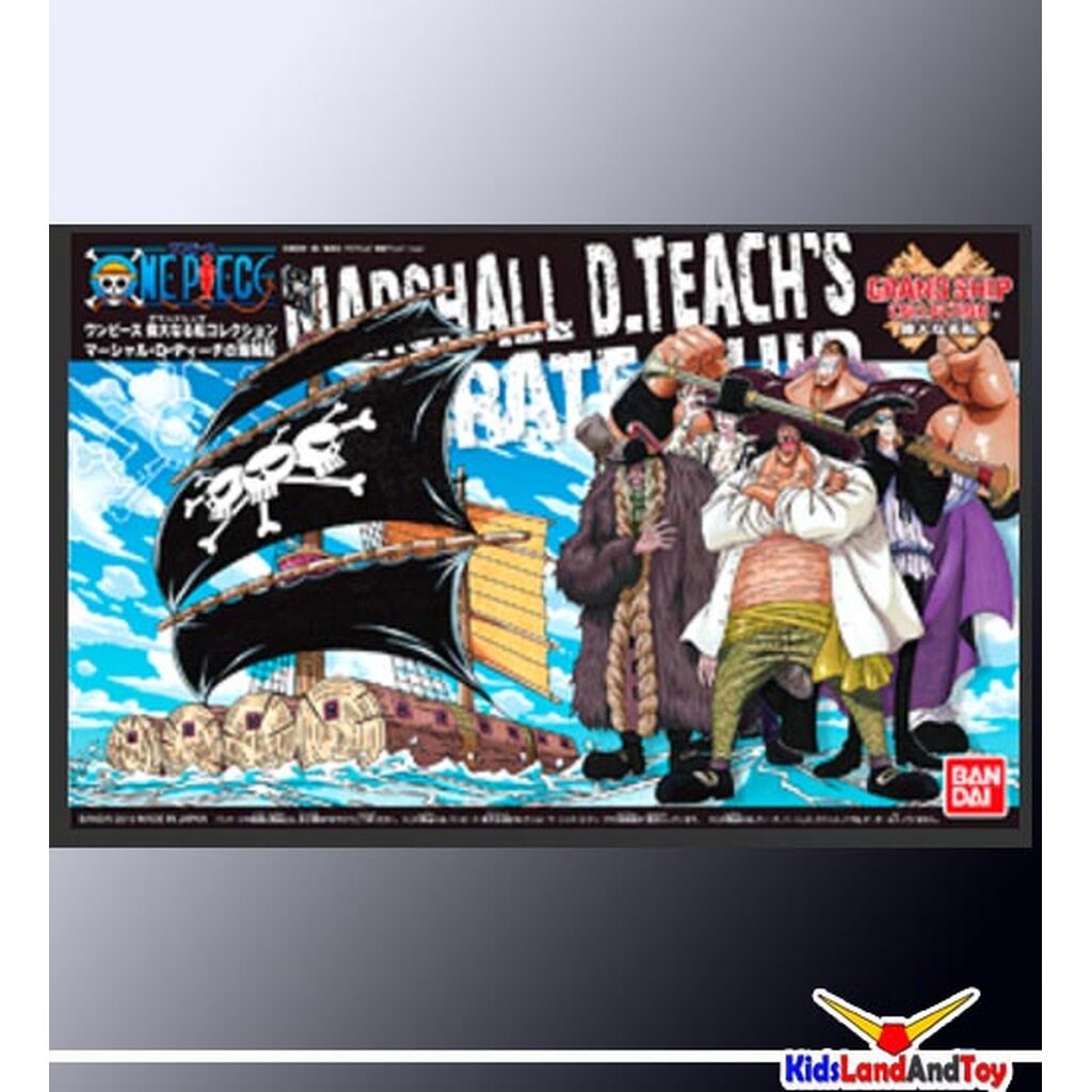 Bandai Grand Ship 11 marshall d.teach's pirate ship (Plastic model) 4573102581730