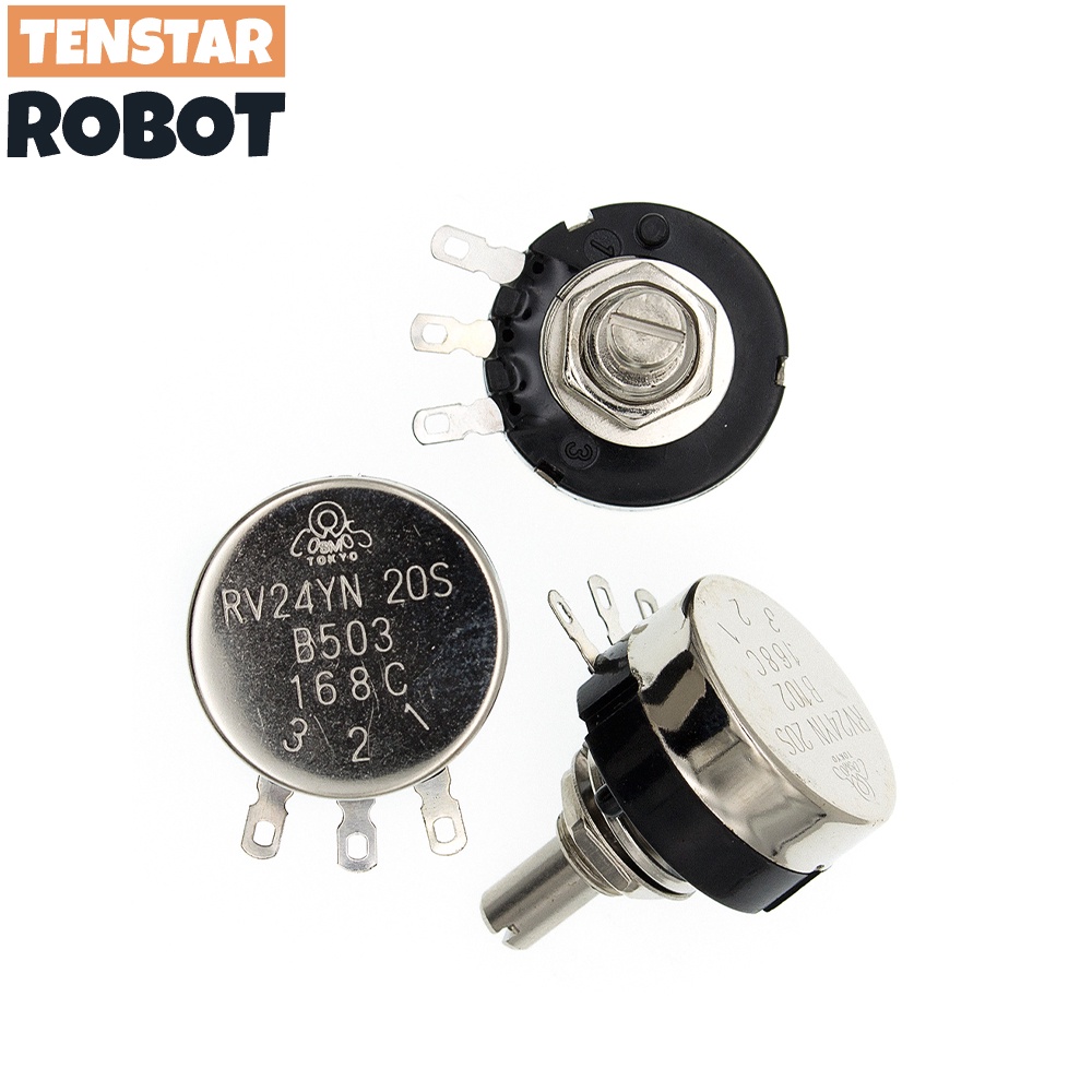 โพเทนชิโอมิเตอร์ RV24YN20S B501 B103 B202 B502 B102 B203 B503 B104 B204 B504 B105 500 โอห์ม 10K 20K 50K 100K 200K โอห์ม
