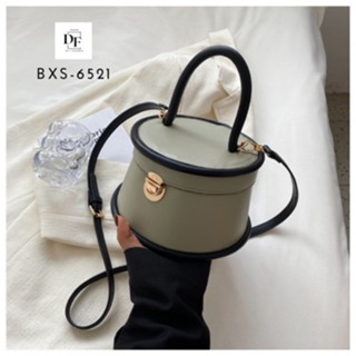 [SALE] BXS-6521 กระเป๋าถือทรงกล่องข้างนำเข้า dearyoshop