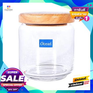 With โหลฝาแก้ว ป็อปจาร์ Oceanglass รุ่น 5B02526G0000B ขนาด 750 มล. สีใสjar With Glass Lid, Pop Jar, Oceanglass Model 5B0