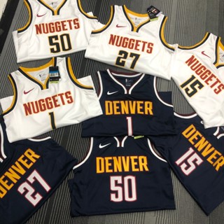 ขายดี เสื้อกีฬาแขนสั้น ลายทีม NBA Jersey Denver Nuggets Edition Swingman สําหรับผู้เล่น Nuggets DCbdon80IAglpd68