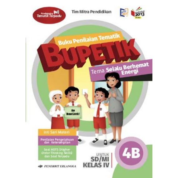Erlangga-BK THEMATIC ASSESSMENT (BUPETIK) JL.4B KLS.IV/K13N