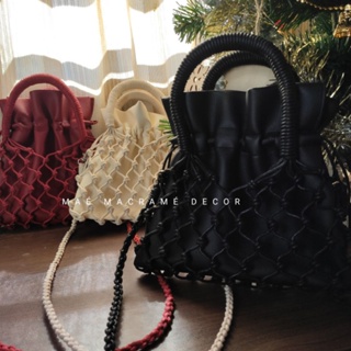 Cn Leather กระเป๋างานฝีมือช่างไทย จากแบรนด์ mae macramé