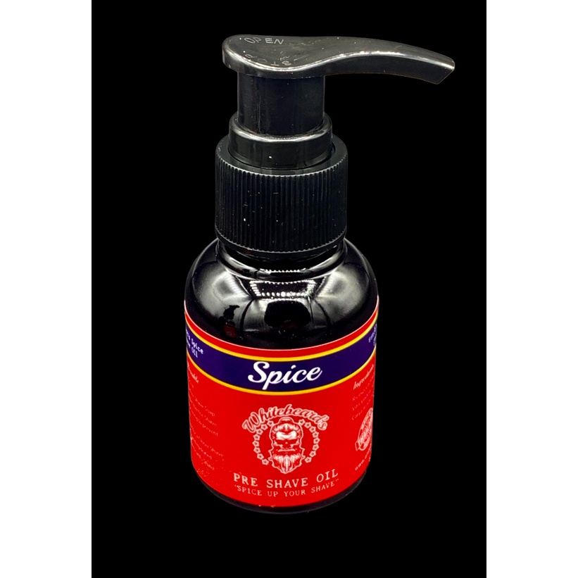 Whitebeard's Pre Shave Oil - New Spice Scent Premium Blend