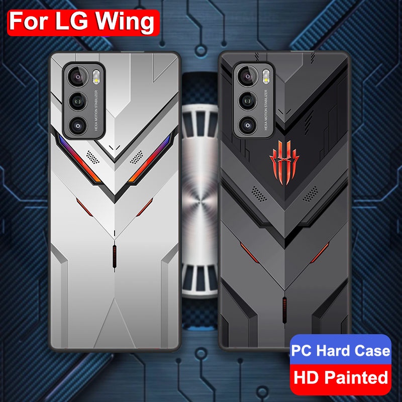 สําหรับ LG Wing 5G Matte PC Hard กันกระแทกเคสโทรศัพท์สําหรับ LG Wing ป้องกันปกหลัง LGWing โทรศัพท์ F