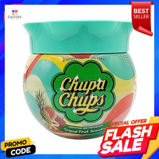 CHUPS เจลหอมปรับอากาศ CHUPA CHUPS กลิ่นทรอปิคอลฟรุ๊ต เซนเซชั่น ขนาด 155 กรัมCHUPA CHUPS Air Freshener Gel, Tropical Frui