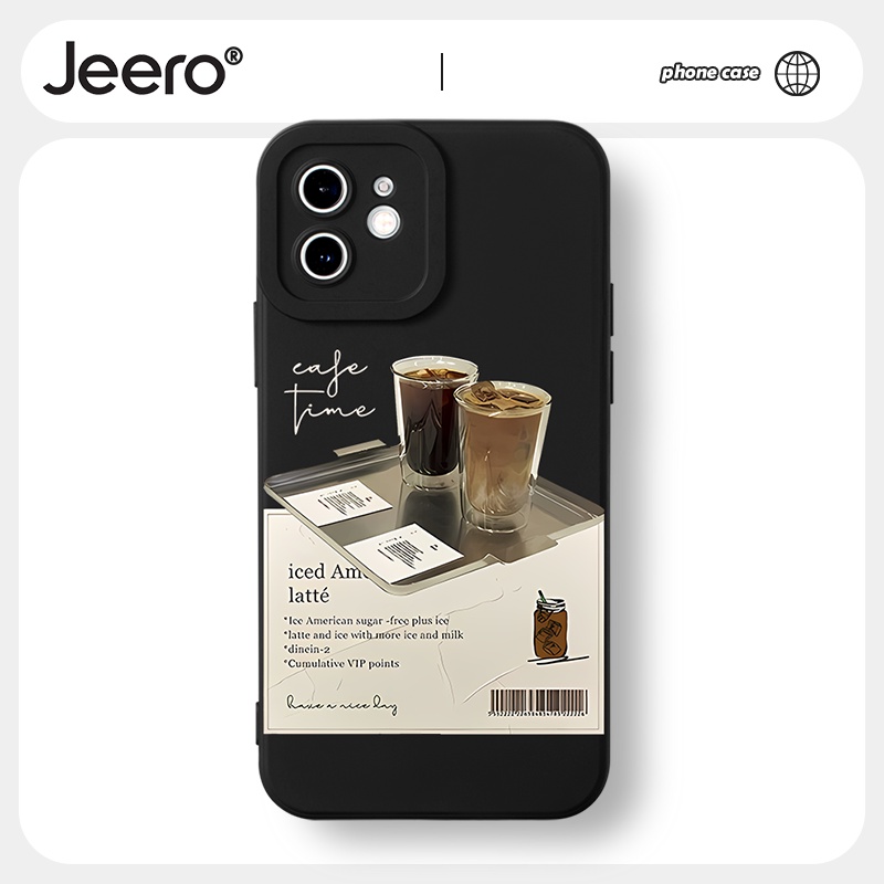 Jeero เคสไอโฟน เคสซิลิโคนนุ่มกันกระแทกน่ารักตลก เคสโทรศัพท์ Compatible for iPhone 16 15 14 13 12 11 Pro Max SE 2020 X XR XS 8 7 6 6S Plus พลัส HFF2970