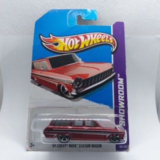 รถเหล็ก Hotwheels 64 CHEVY NOVA STATION WAGON (ib25)