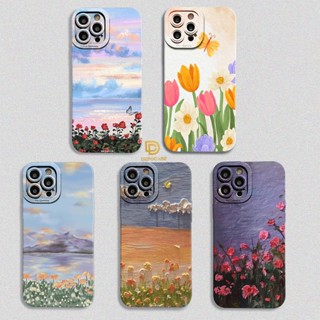 เคสโทรศัพท์มือถือ แบบนิ่ม ลายดอกไม้ สําหรับ Vivo Y35 2022 Y16 Y22 V19 V23E V25E Y02S Y15S Y01 Y21 Y21S Y33S Y30 Y15 Y12 Y17 Y20 Y12S Y30i Y50 Y1S Y91 Y93 Y95 Y81 Y53 Y19 Y55 Y11Pro V11i V21e V5 S1 S1PRO T1 T1 PRO CASE ใหม่ล่าสุด VIRAL