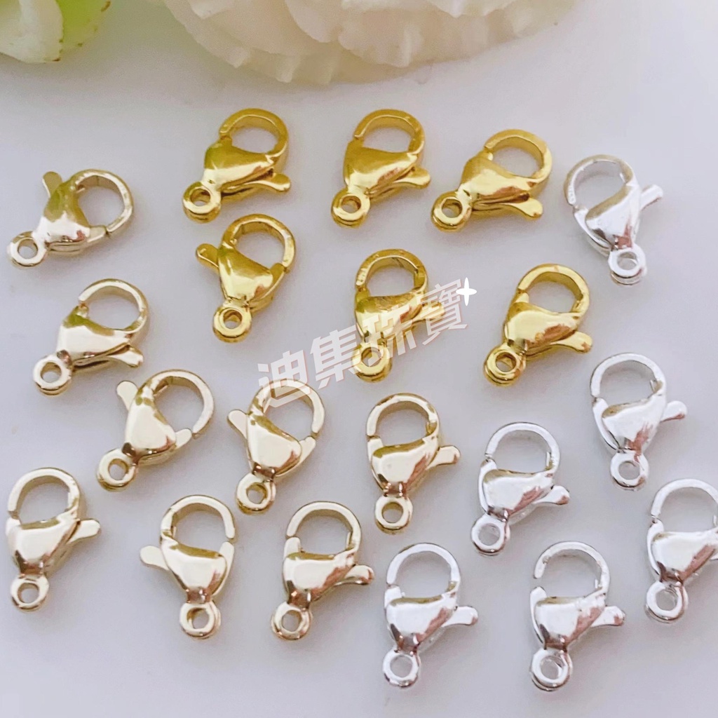 A131 [14K Gold-Clad Accessories] การจองสี 14K Gold Spring Lobster Clasp Jewelry 14K Gold-Clad Bracel