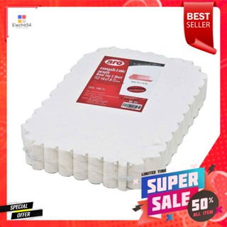 เอโร่100ใบaro แผ่นถาดขนมปัง2ขนาด 10x7.5นิ้วแพ็ค 100ใบaro Tray BakerySize10X7.5"x