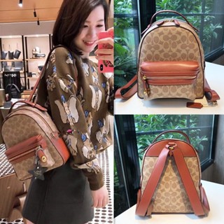 Coach 32715 กระเป๋าผู้หญิง กระเป๋าเป้สะพายหลัง backpack Classic style