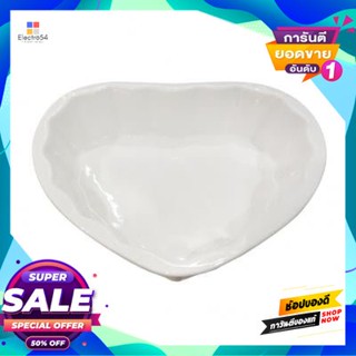 Heart-Shaped จานรูปหัวใจพอร์ซเลน (ใหญ่) Kasse Home รุ่น Yg18-159Bd สีครีมporcelain Heart-Shaped Plate (Large) Kasse Home