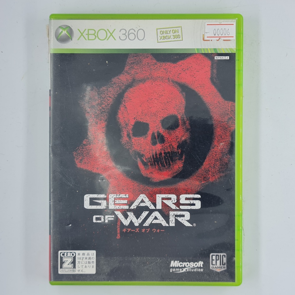 [00006] Gears of War (JP)(XBOX360)(USED) แผ่นเกมแท้ มือสอง !!