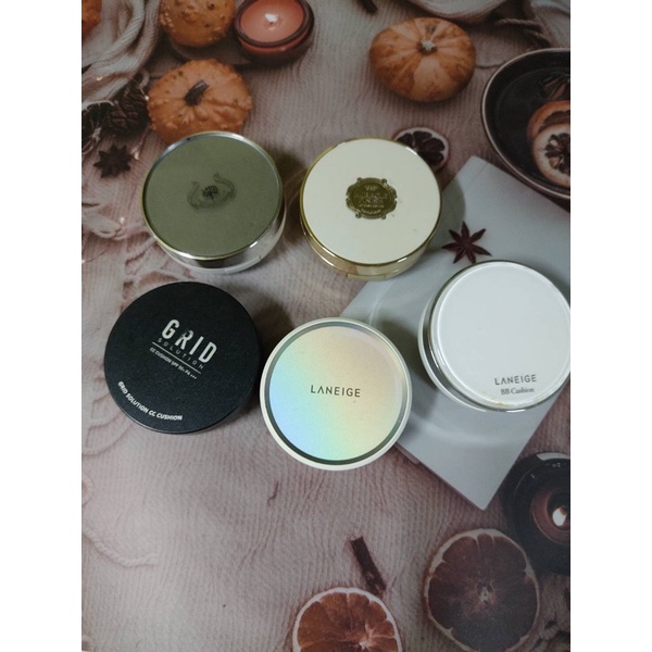ตลับคุชชั่น ตลับแป้ง ของแบรนด์แท้ Laneige, The Face Shop, Grid