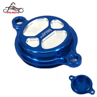 JFG MOTO Motorcycle Billet Oil Filter Covers For YZ250F YZ450F YZ250FX