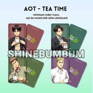 โฟโต้การ์ด Attack on Titan - Tea Time (2 ด้าน)