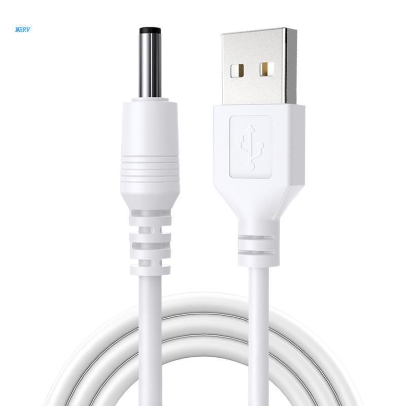 Nerv อะแดปเตอร์เชื่อมต่อสายเคเบิล USB เป็น DC Barrel Jack 3.5x1.35 มม.