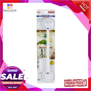 WALL ราวแขวนติดเทปกาว 35.5 ซม. พร้อมขอแขวน 6 ชิ้น SUPERLINE SL53WALL TOWEL BAR + 6 HOOKS WITH ADHESIVE TAPES SUPERLINE S