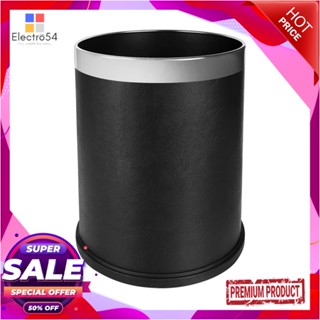 ROUND ถังขยะกลม ACCO ML-HP1201B ขนาด 9L สีดำROUND DUSTBIN ACCO ML-HP1201B 9L BLACK