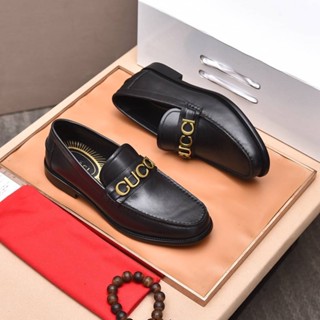 รองเท้าคัชชูผู้ชาย แบรนด์เนม เกรด Original GUCI Horsebit Men Loafer SS21