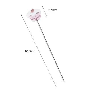 พร้อมจัดส่ง เค้กเทสเตอร์ ไม้ทดสอบเค้กสุก 16.5CM สแตนเลส Cake Tester 4VKC