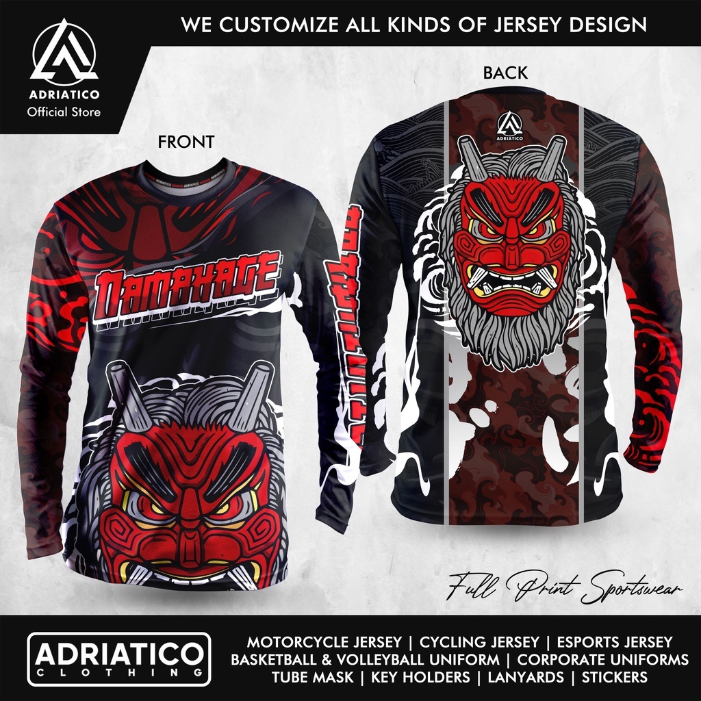 Adriatico "Oni Mask Collection" เสื้อขี่มอเตอร์ไซค์ | ONI MASK