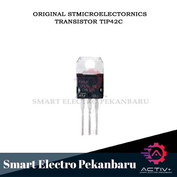ทรานซิสเตอร์ TIP 42C STMICROELECTRONICS TIP 42C NPN ทรานซิสเตอร์พลังงาน ST TIP42 TO-220 TIP42C TIP42