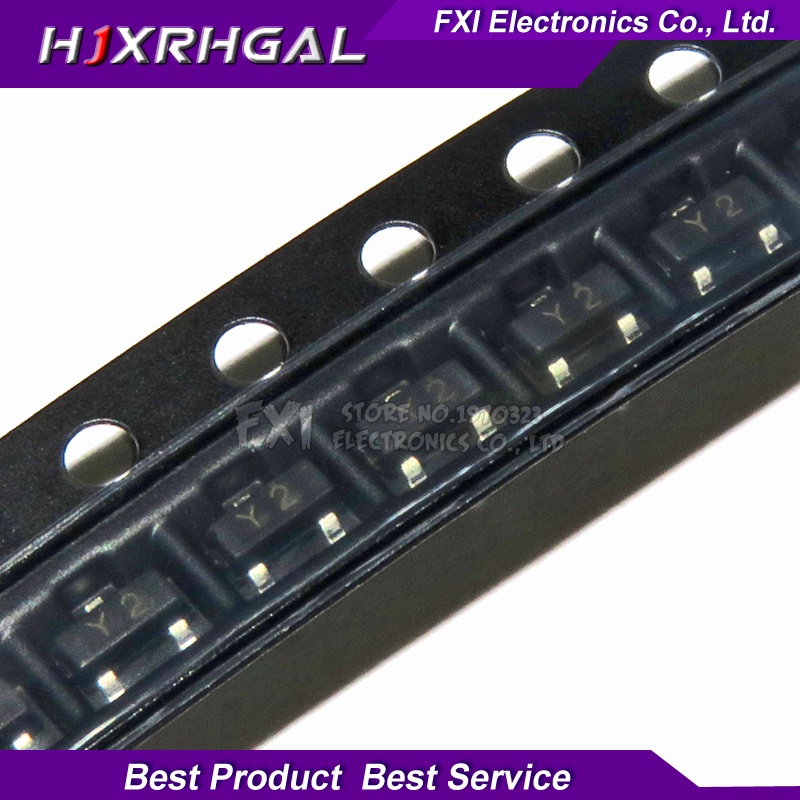 ทรานซิสเตอร์ SS8550 SOT23 MMBT8550 MMBT8550LT1G SOT SMD Y2 SOT-23 SOT23-3 100 ชิ้น