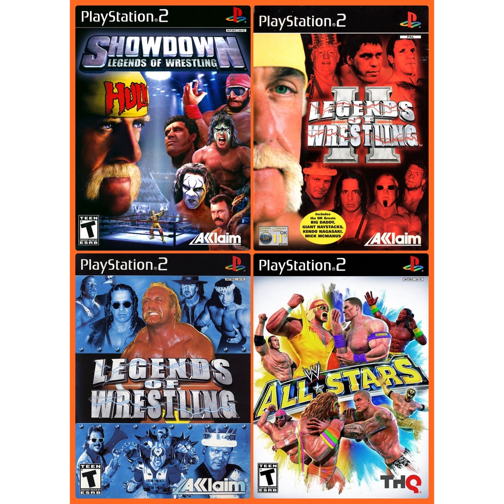 WWE All Stars  Legends  มวยปล้ำ แผ่นเกม PS2  Playstation 2