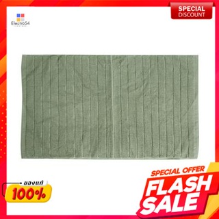 Foot ผ้าเช็ดเท้าทอลายริ้ว MS HOME รุ่น Ronda2020 ขนาด 17 x 28 นิ้ว สีเทาTowelStripePatternHOMERonda2020Size