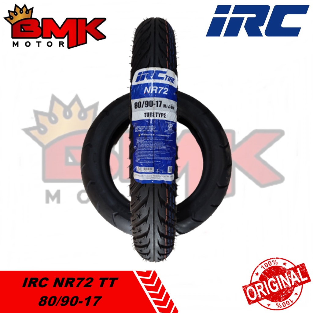 ยางนอก Irc Nr72 80/90-17 Tubetype