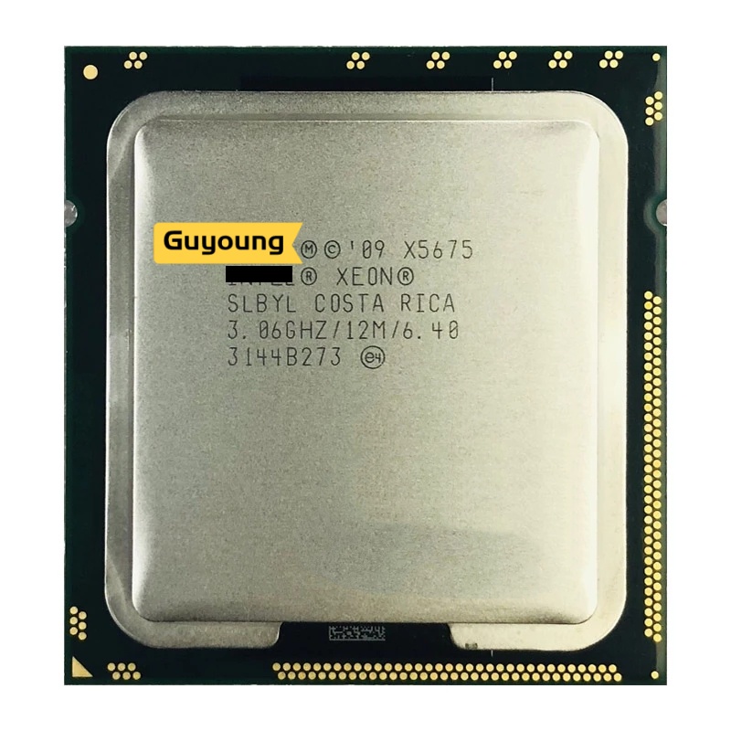 โปรเซสเซอร์ Xeon X5675 3.0 GHz ใช้แล้ว หกคอร์ สิบสองเธรด 12M 95W LGA 1366