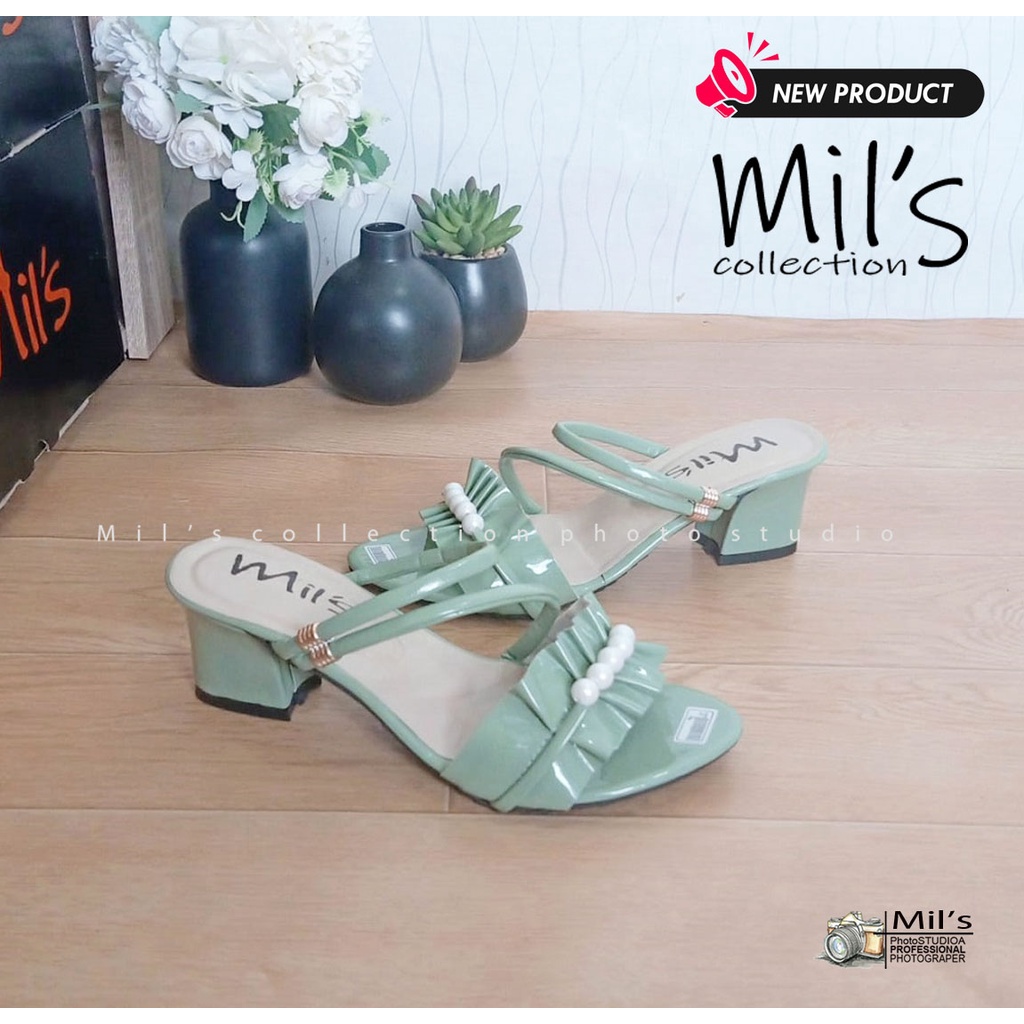 รองเท้าแตะส้นสูงผู้หญิง - รองเท้าส้นสูง - รองเท้าแตะผู้หญิง - Ari.rr_shop - รองเท้าแตะปาร์ตี้ CH.012