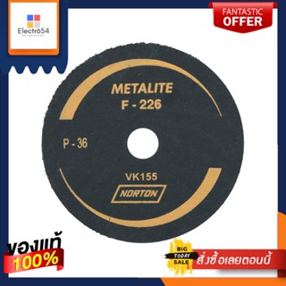 SANDING กระดาษทรายกลม NORTON F226 #36 4 นิ้วSANDING DISC NORTON F226 #36 4IN