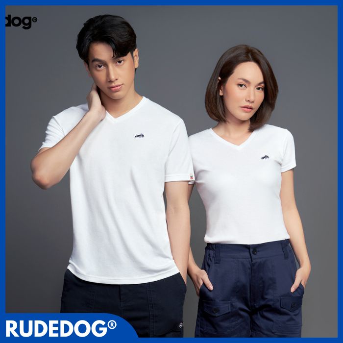 TV-Endless​ | Rudedog​® เสื้อยืดคอวี ชายและหญิง