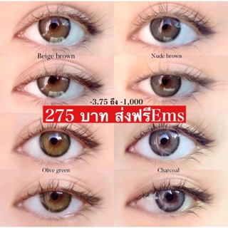 ส่งฟรีEms⚡️idollens Cannaroze รายปี(-3.75-10.00)ของเเท้100%