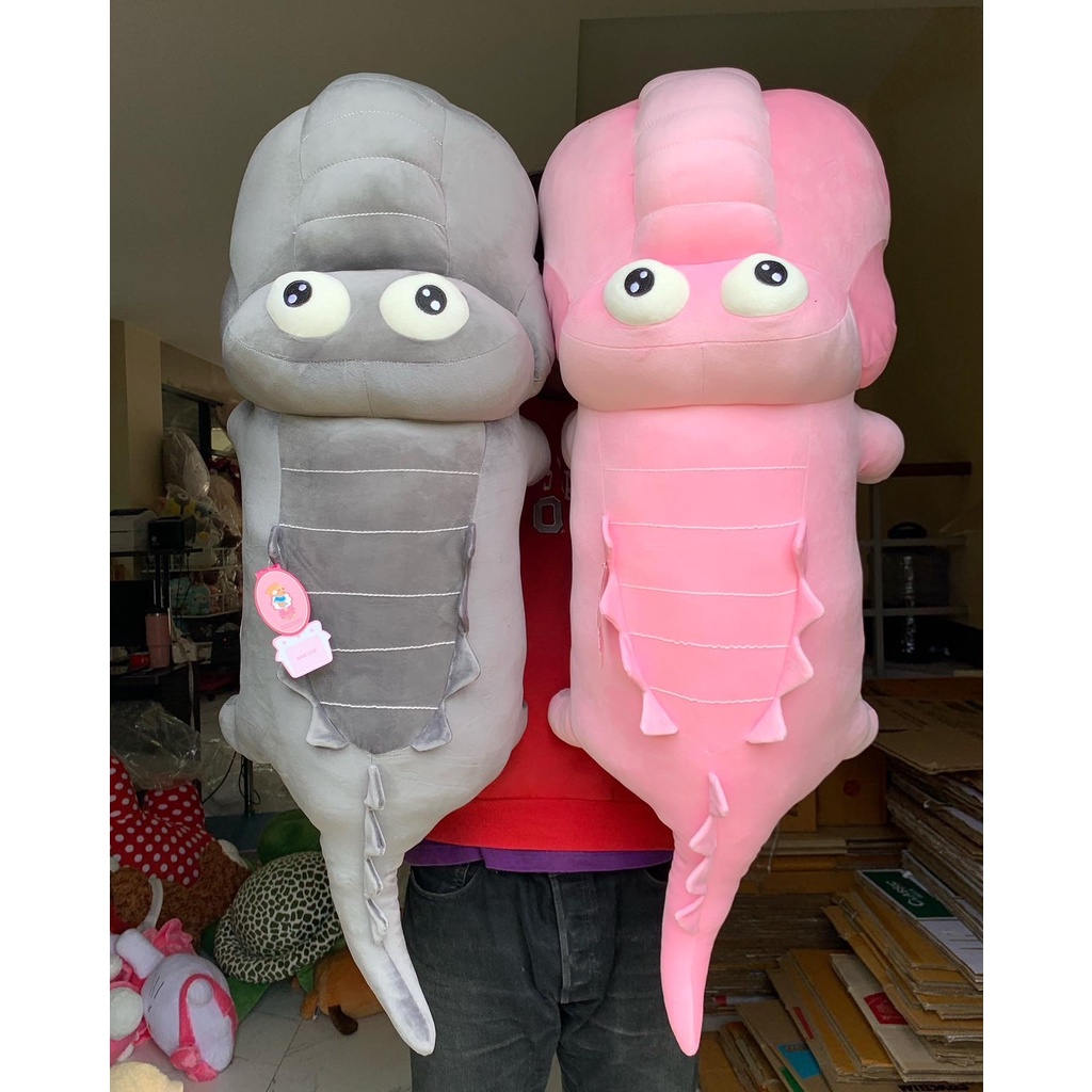 ตุ๊กตาจระเข้นุ่มนิ่ม 🐊 ตัวใหญ่ 70 cm. ผ้า Spandex นุ่มเด้งพิเศษ  ร้านDollybymayom