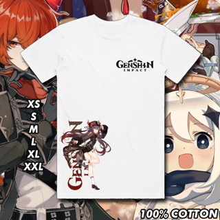 Genshin Impact Hu Tao New Trend Fashion Gaming Gamer Design Shirt (G63)_03