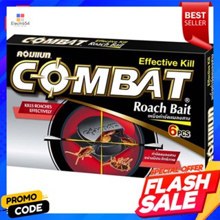 COCKROACH เหยื่อกำจัดแมลงสาบ COMBAT 1.5 ก. แพ็ก 6 ชิ้นCOCKROACH KILLING BAIT COMBAT 1.5G 6PCS/PACK