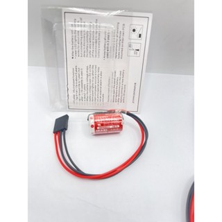 Er3v maxell  4pin แจ็คดำ พร้อมส่ง Maxell ER3 3.6V 1100MAH Horned PLC แบตเตอรี่ Lithium Thionyl คลอไรด์แบตเตอรี่ ER 3